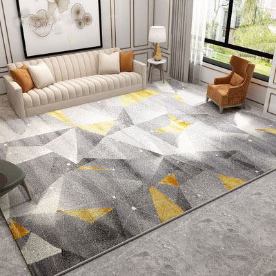 （艺辰地毯）新中式地毯客厅简约现代轻奢沙发茶几毯卧室